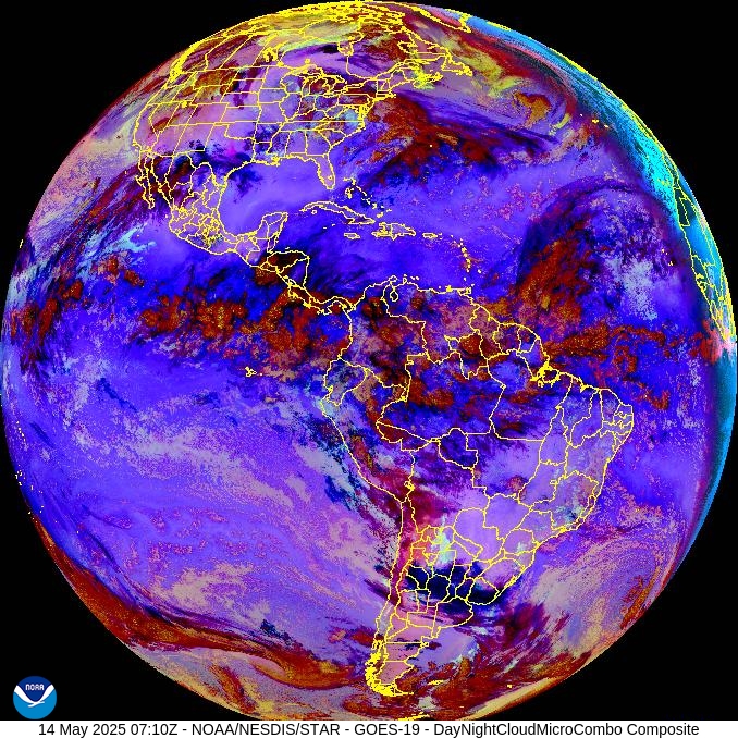 GOES19 ABI FD Image