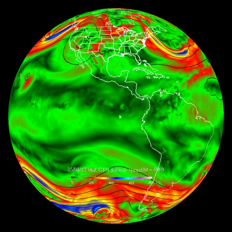 GFS Model Image